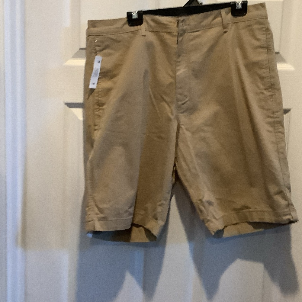 Saddlebred Men's‎ Khaki Flat Front Shorts